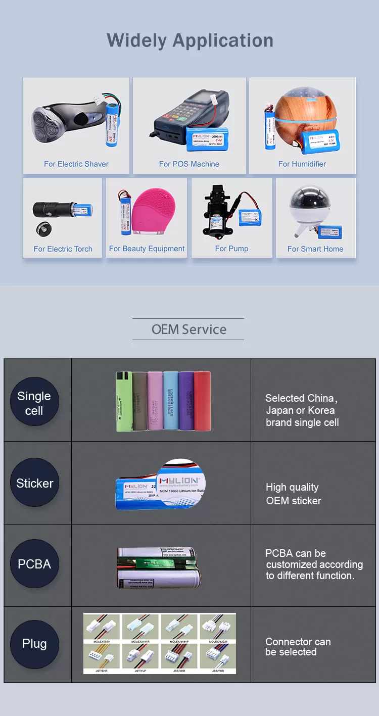 battery 11.1V 5000mah 3S2P (5)