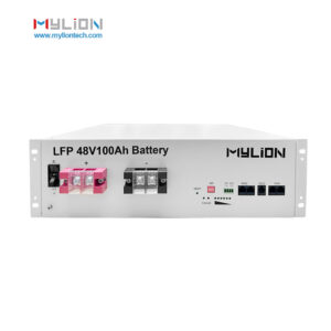 Mylion LiFePO4 Rack Mount Battery 48V100Ah 5KW 10KW 15KW 20KW For Solar Home Energy Storage Base Station