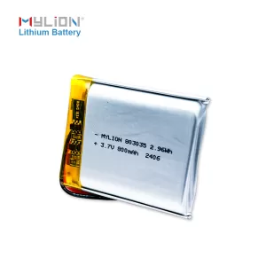 3.7V 800mAh 803035