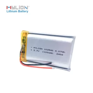 3.7V 1100mAh 1025401