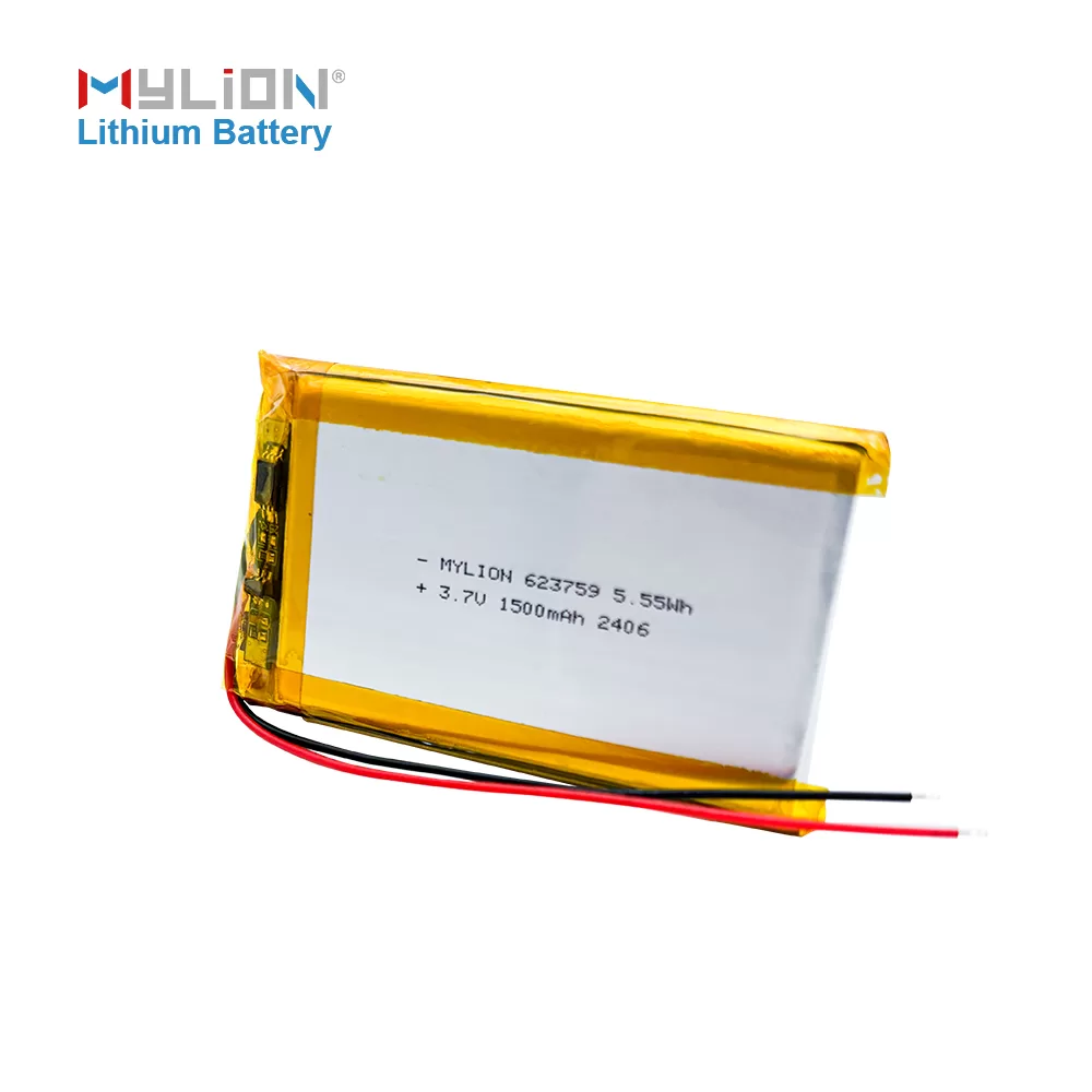 3.7V 1500mAh 623759 1