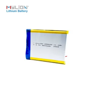 Lithium Polymer Battery 3.7V 3000mAh Model 655063