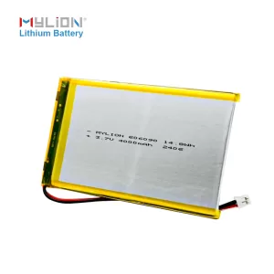 Lithium Polymer Battery 3.7V 4000mAh Model 606090
