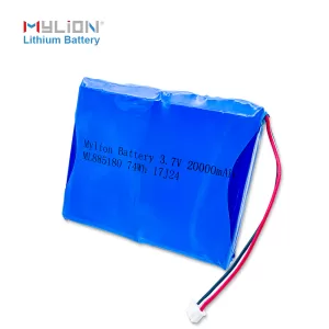 Lithium Polymer Battery 3.7V 20000mAh Model 885180