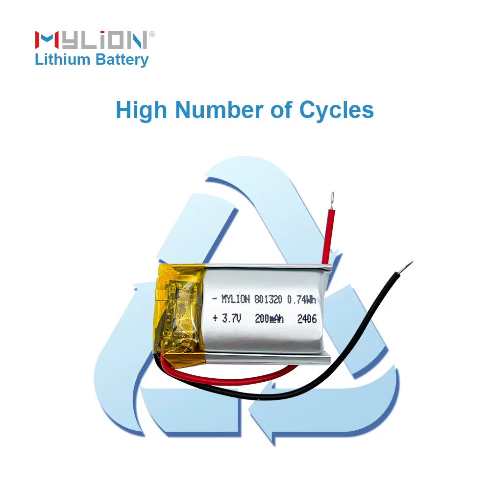 3.7V 200mAh Lithium Polymer Battery for Consumer Electronics – Slim Design - Imagen 4